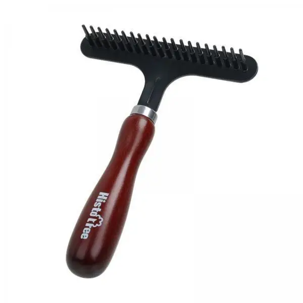 Carpet Groomer Rake Handheld Wide Head Soft Brush for Efficient Carpet Cleaning in Living Room and Bedroom