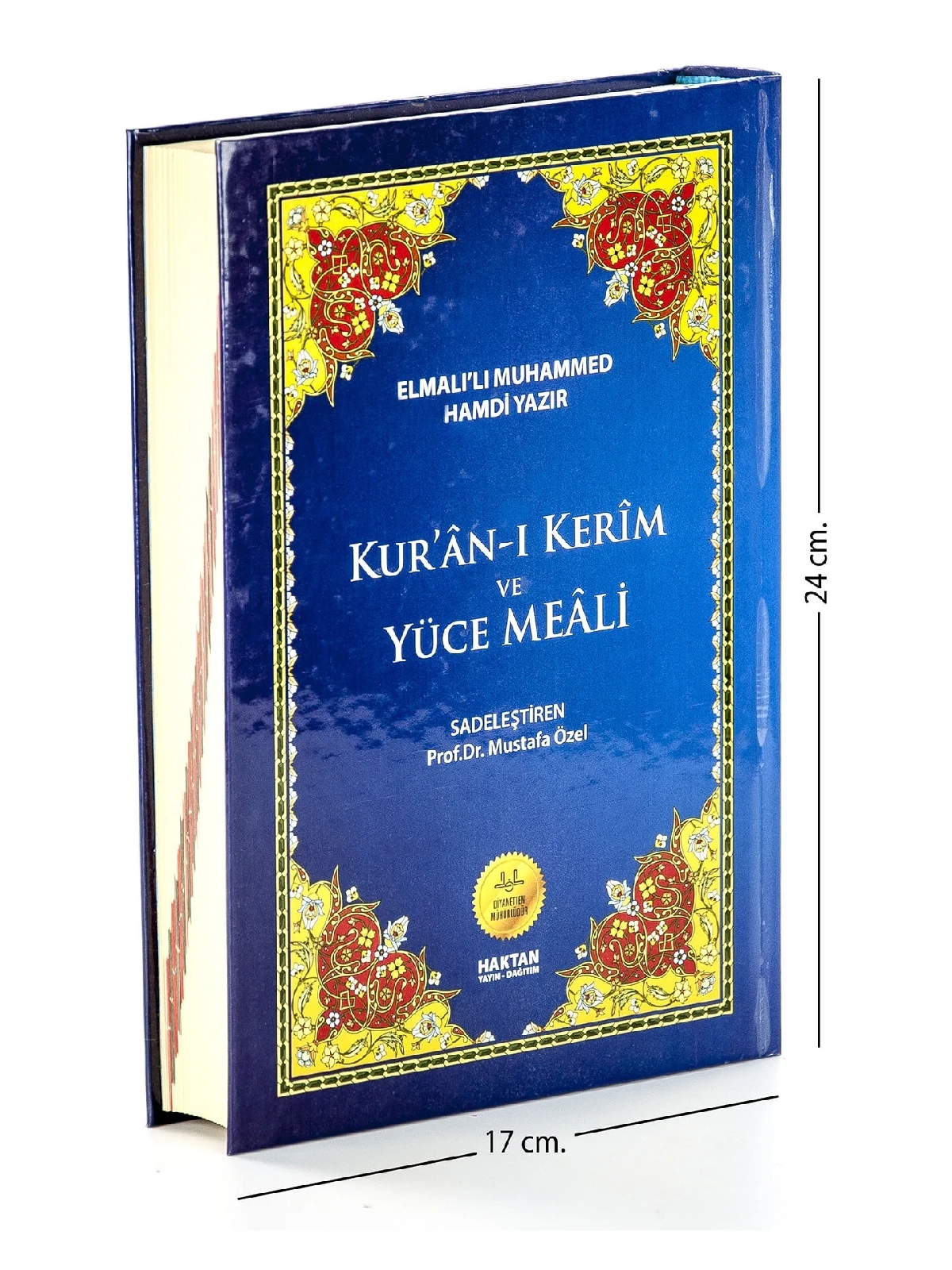 The Holy Quran and with Translation - Arabic and Meal - Medium - Haktan Publications - Computer-Lined