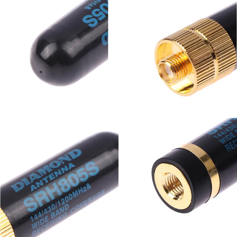 

[YA]SMA-M/SMA-F Двухдиапазонная антенна UHF+VHF SRH805S Walkie Talkie для Baofeng/YAESU