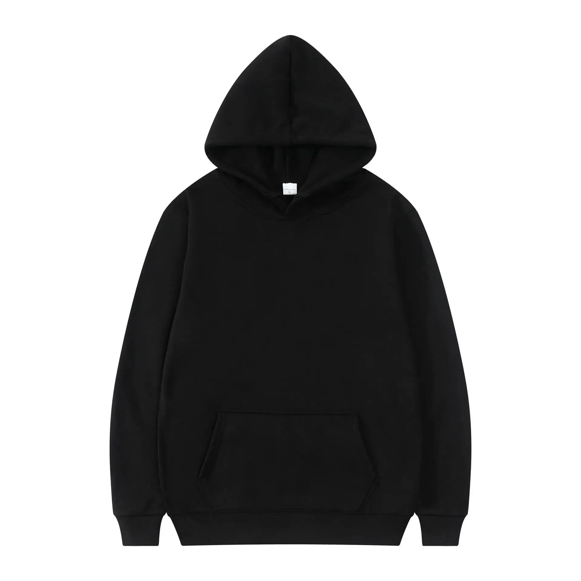 سترة بقلنسوة كاجوال من ex Faion، بلوفر دائري Ne، مادة ناعمة مريحة، ملابس الشارع للرجال والنساء #2