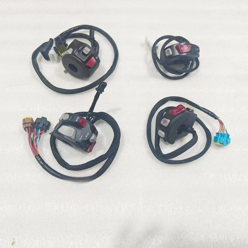 For QJMOTO QJ600-7F New Xiao 600 Left Right Handlebar Combination Headlight Horn Turn Signal Switch Button
