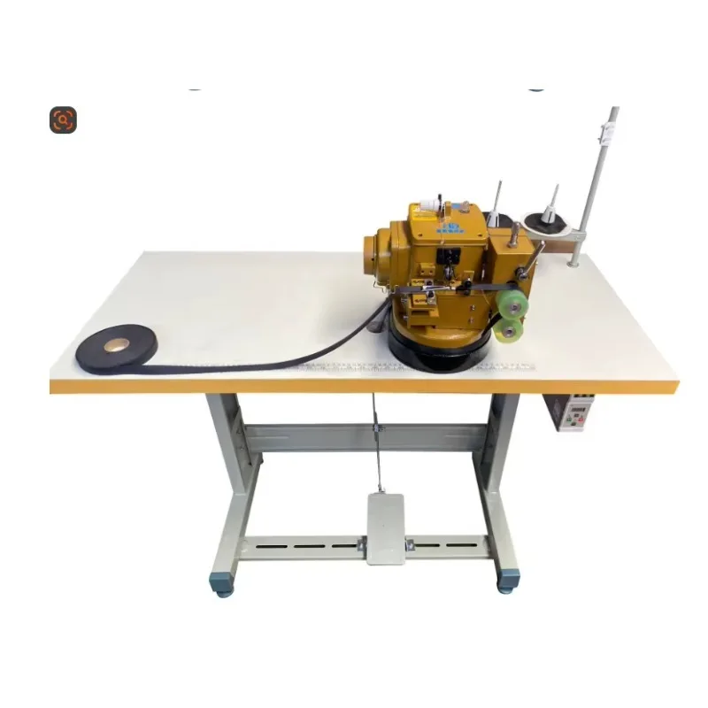 

Leather Rope Making Machine Round Rope of Sandal Shoe Bags Data Cable Industrial Sewing Machine Overlock Sewing Machine