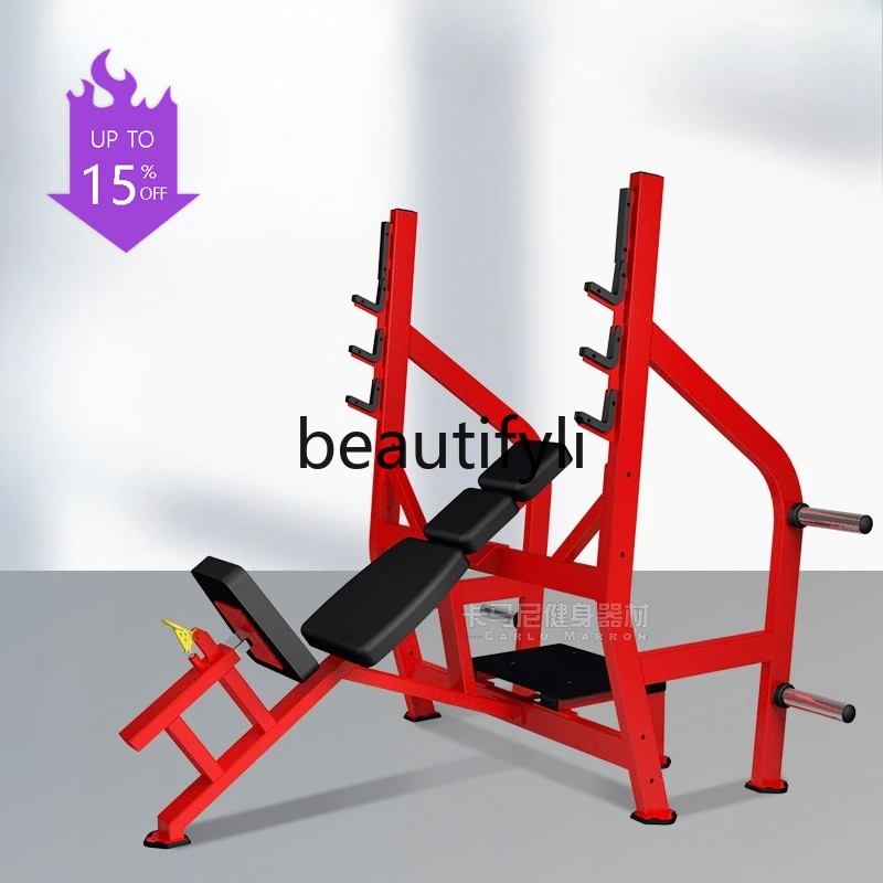 commercial fitness equipment, upward oblique bench press trainer, gym special muscle-building Hummer equipment