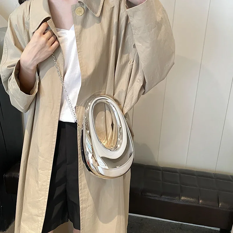 2026 New Women\'s Fashion Simple Shoulder Bag High Quality Design Crossbody Bag Acrylic Personality  Purses and Handbags