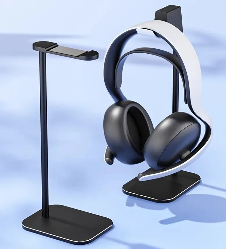 

Aolion Portable Gaming Desk Earphone Stand For PS5 Pulse Elite Headphone Non-slip Headset Holder Stand Headphone Accessories