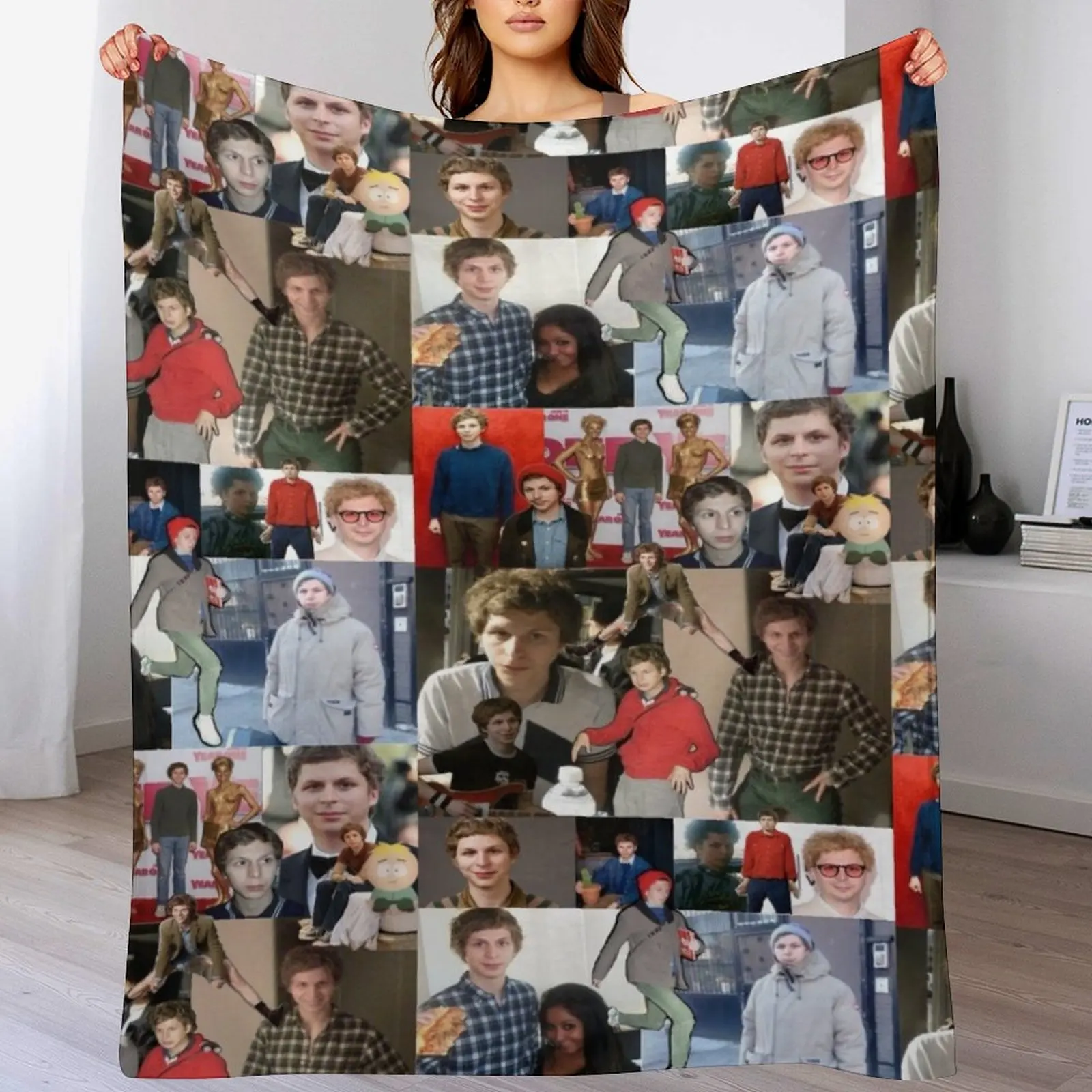 

Michael Cera Throw Blanket Color Fast Cozy Throw Blanket