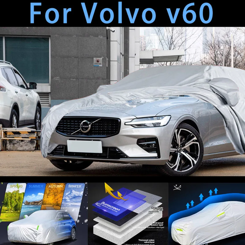 

For VoIvo s60 Car protective cover,sun protection,rain protection, UV protection,dust prevention auto paint protective