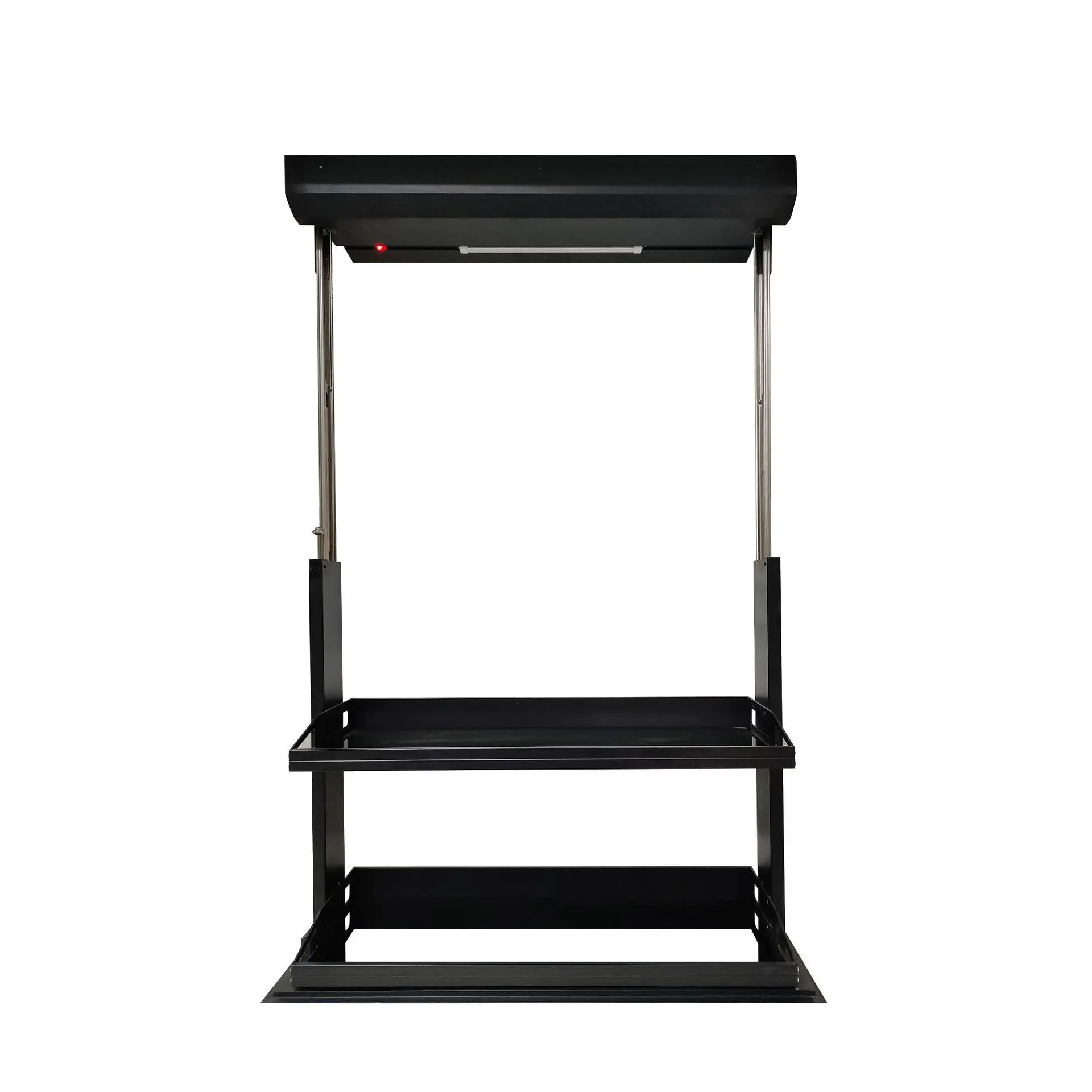 Kitchen hanging cabinet vertical electric lift basket intelligent voice touch cabinet automatic pull-down seasoning basket