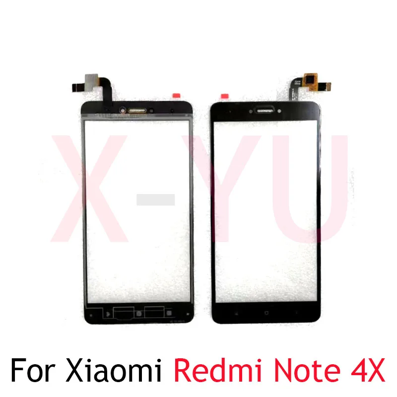 For Xiaomi Redmi Note 4 4X Touch screen sensor LCD Display Digitizer Glass cover touch screen