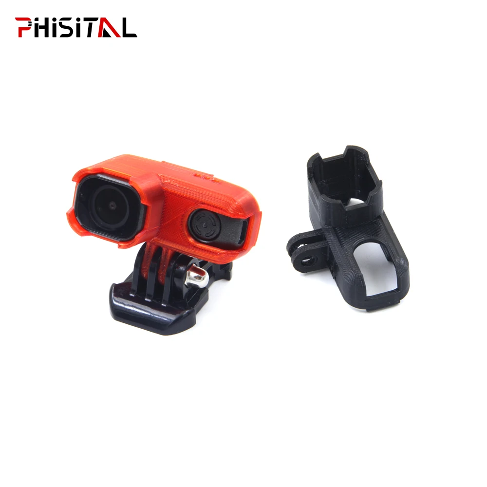 Drukowane 3D TPU mocowanie ramy wspornik pomocniczy uchwyt ochrona dla RunCam Thumb Pro/nowa wersja 4K kamera akcji Drone FPV