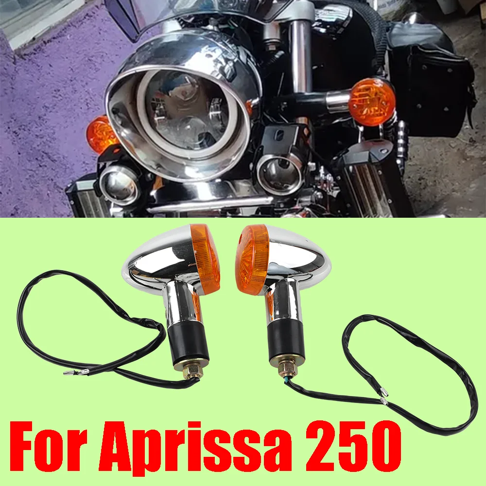 

For Aprissa 250 Motorcycle Accessories Turn Signal Light Indicator Directional Flasher Blinker Lamp Moto Parts