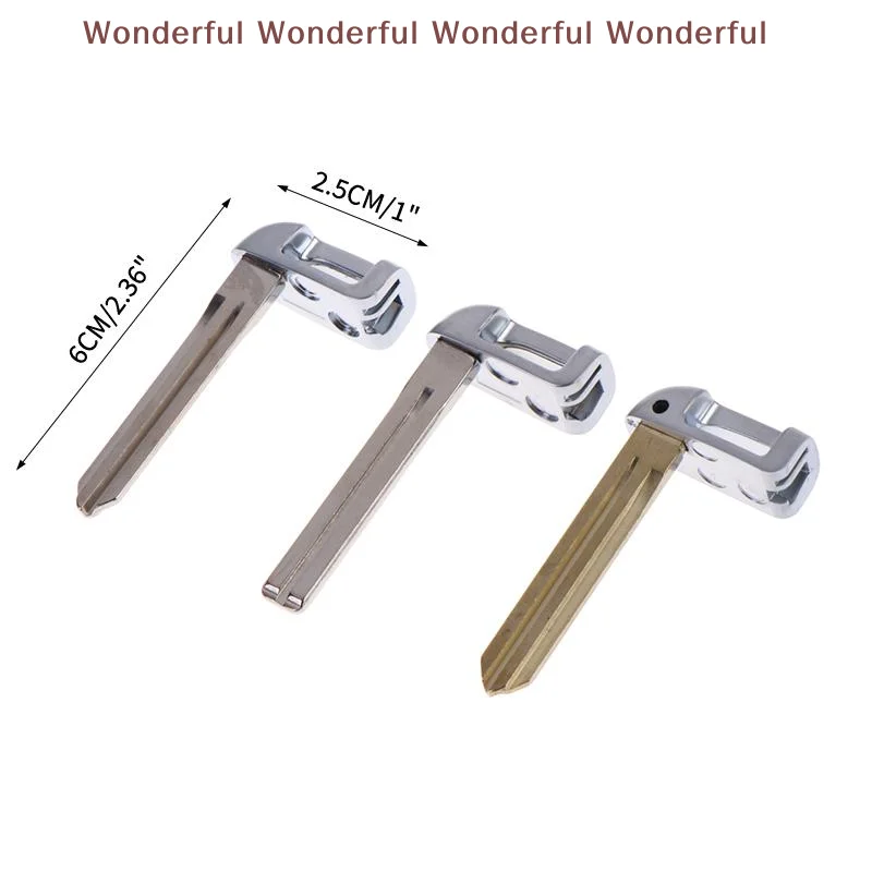 High Strength Smart Remote Key Blade for Hyundai IX35 K2 K5 Emergency Key Replacement Uncut Blade