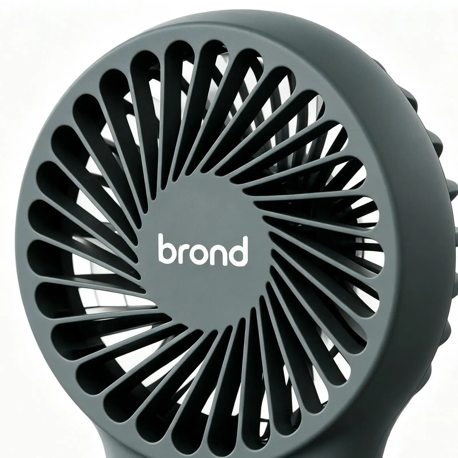 Portable Fan 3-Speed USB Rechargeable Solar Powered Digital Display Summer Tool Small Pocket Fan With Light For Beach Vacation