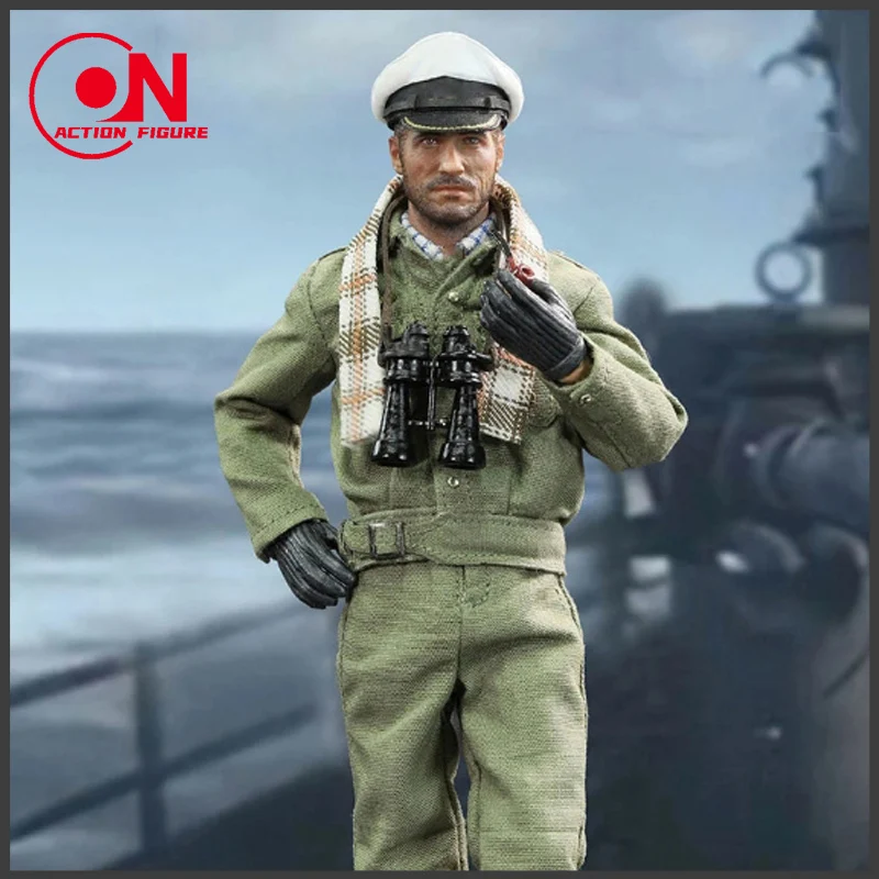 

In Stock DID XD80026 1/12 WWII Undersea Boat Captain Action Figure 6'' Male Soldier Figurine Model Full Set Collectible Toy