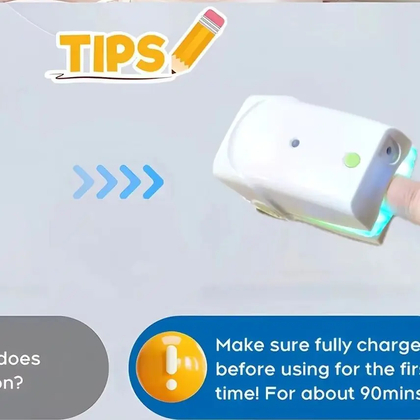 

Effective Nail Fungus Laser 905nm + 470nm Wavelength for Onychomycosis Therapy Toenail & Fingernail Care Device for Unisex