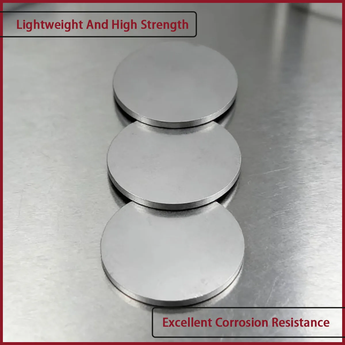 Aluminum alloy circular plate with a thickness of 2-6mm is an ideal material for industries such as machinery and construction