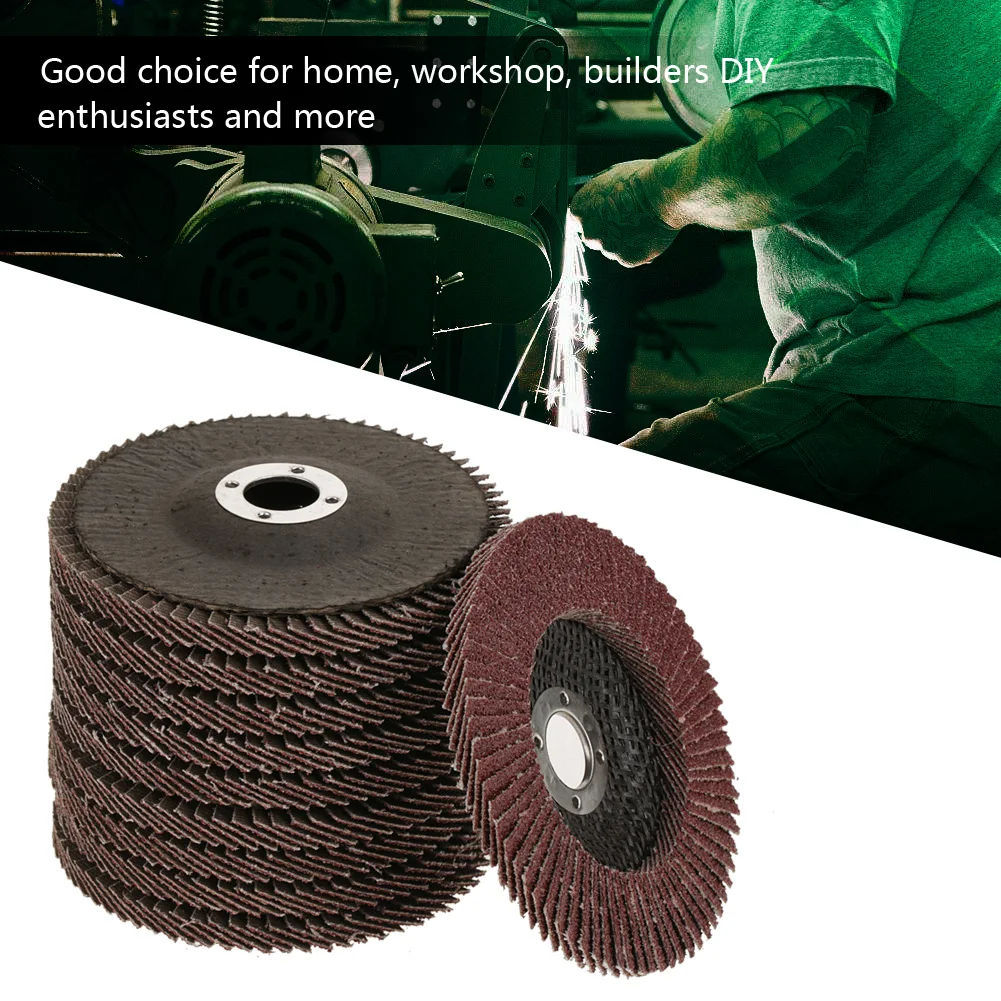 

ZK50 10 шт., зернистость 60, шлифовальный шлифовальный диск, полировальный круг, шлифовальный лепестковый диск 100*6*16 мм