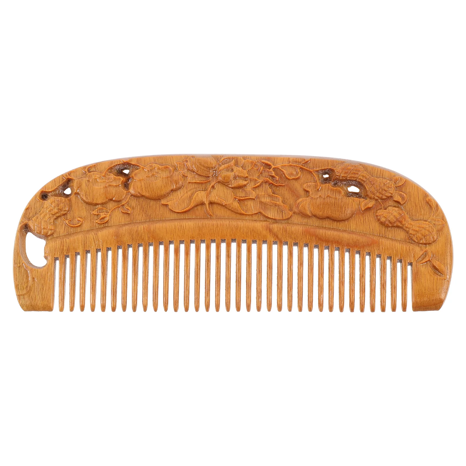 

Scalp Massage Comb Household Hairdressing Combs Fine Teeth Bang Home Sandalwood for Miss