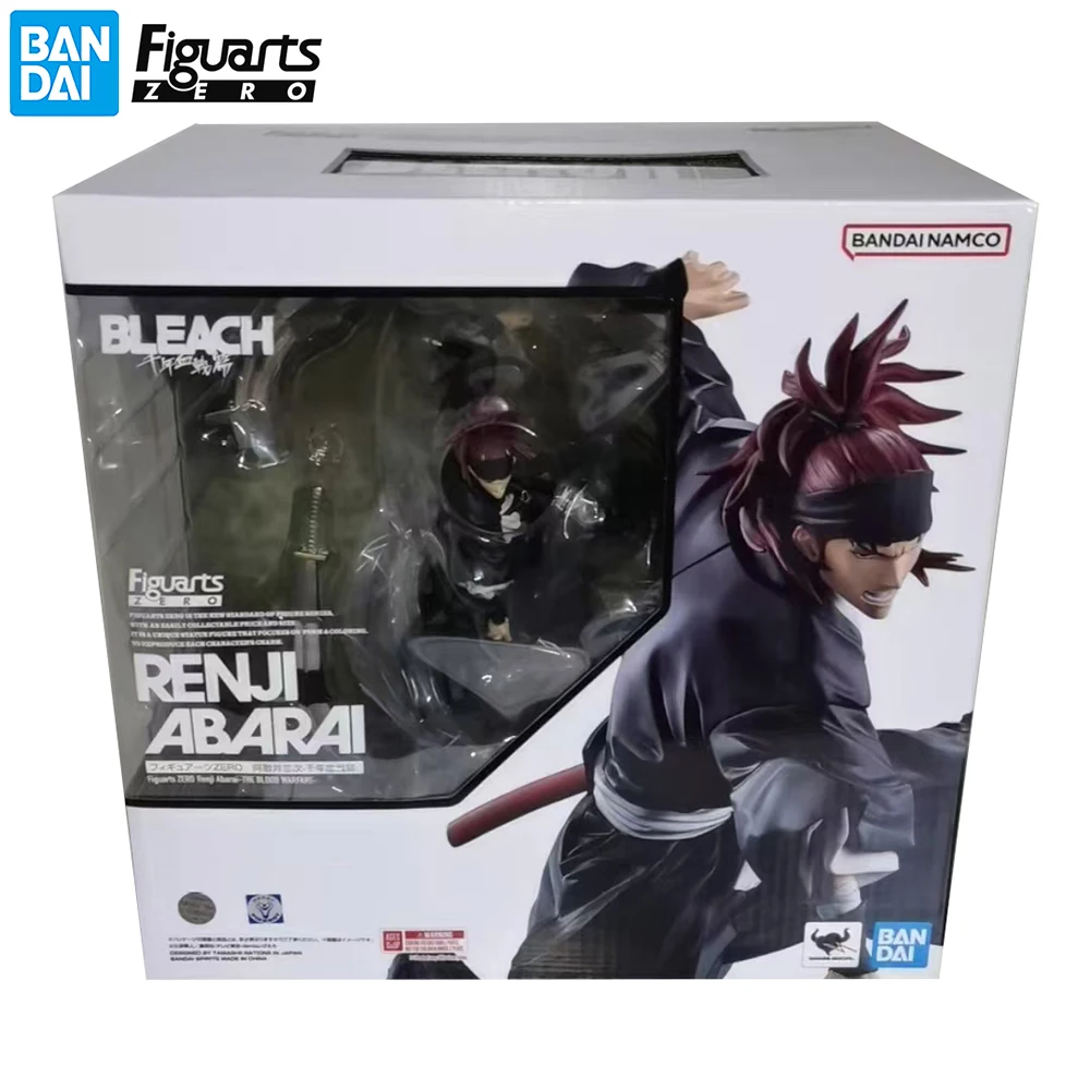 In Stock Bandai FiguartsZERO Abarai Renji (Bleach: Thousand-Year Blood War) 25 cm Great Collectible Anime Figure Model Gift Toys