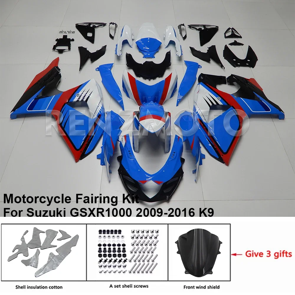 

For SUZUKI GSXR1000 2009-2016 K9 Fairing R/Z SGX1001 Motorcycle Set Body Kit decoration Plastic Guard Plate Accessories Shell