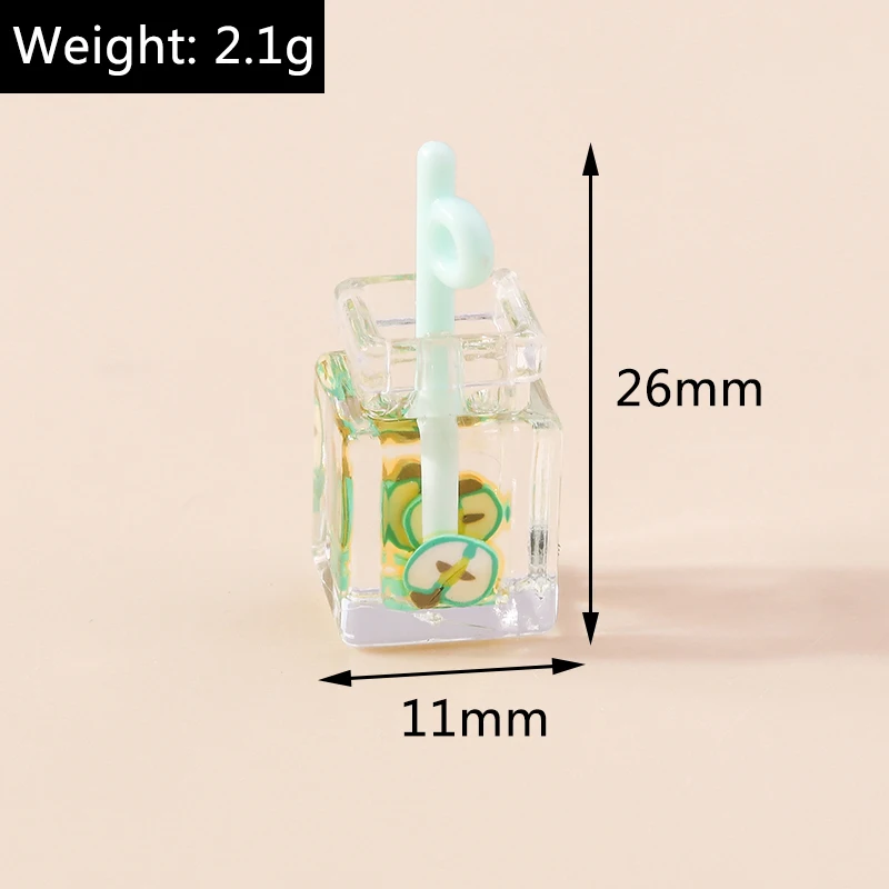 Leslie 10 Stück Gemischte Stile Sommer-Glasfläschchen mit Perlen-Muschel-Anhängern für DIY Ohrringe, Schlüsselanhänger, Halsketten und Schmuckherstellung – Detail 21