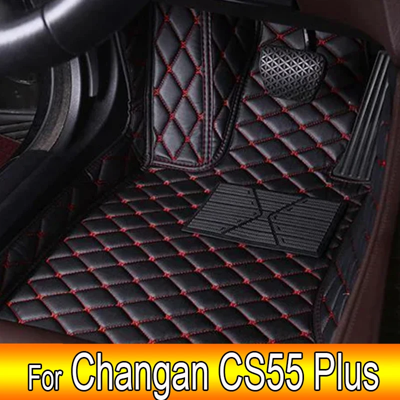 

Автомобильные коврики для Changan CS55 Plus 2022 2023, индивидуальные автомобильные подкладки для ног, аксессуары для интерьера