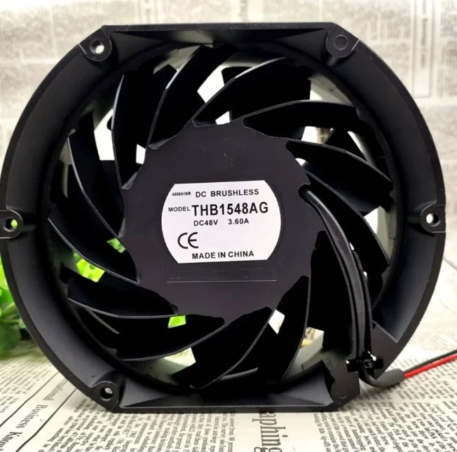 THB1548AG DC 48V 3.60A 144W 7500RPM 17cm 17251 172x150x51mm Automobile supercharger air compressor inverter large air volume fan