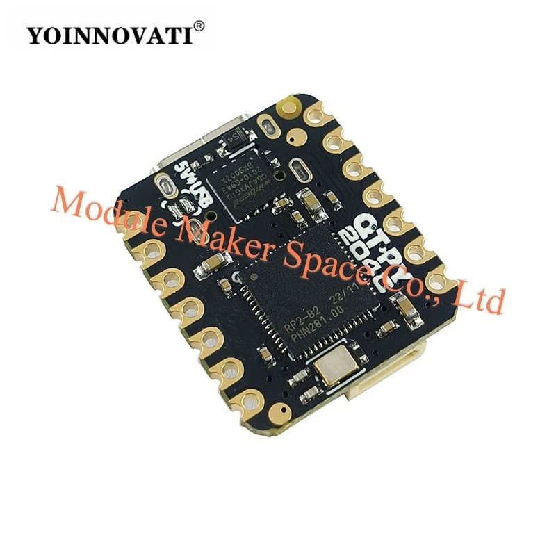 4900 RP2040 32-Bit Evaluation Board Compatible with Adafruit QT Py, 4MB Flash, Small Development Board