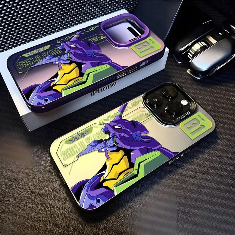 Ikari Shinji Fighter EVA-01 حافظة لهاتف Xiaomi POCO X7 F7 Pro X6 F6 M6 F4 X5 F3 GT X3 NFC Mi 14T Pro 13 11 Lite 5G NE 12 14 13T 12T