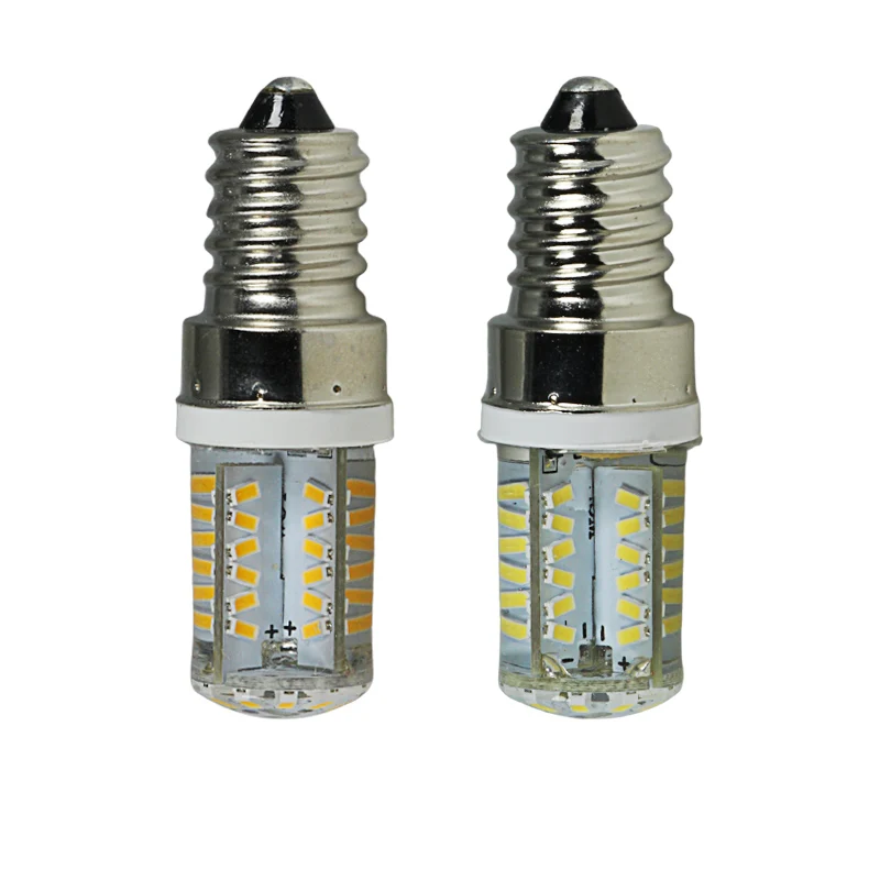 Ampoule E12 LED Corn Bulb 12V 3W Super Energy Saving 12 Volt Mini Home Silicon Lamp for Sewing Machine Refrige Boat Decor Light