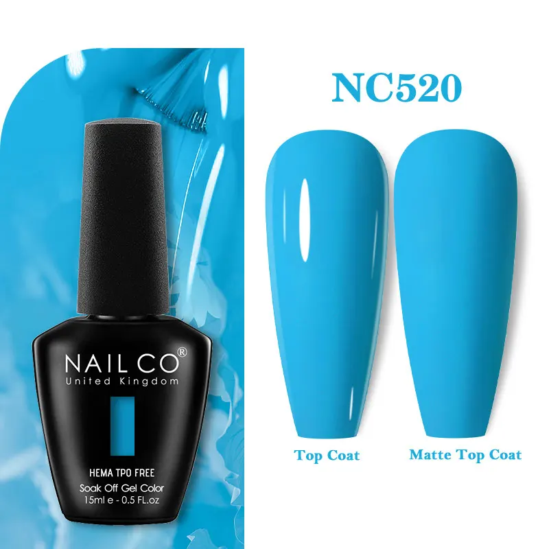 NAILCO 131 Kleuren TPO GRATIS HEMA Vernis Semi Permanente UV Vernis Gel Nagellak Nagels Art Gel Manicure TOP BASE Vernis Hybride