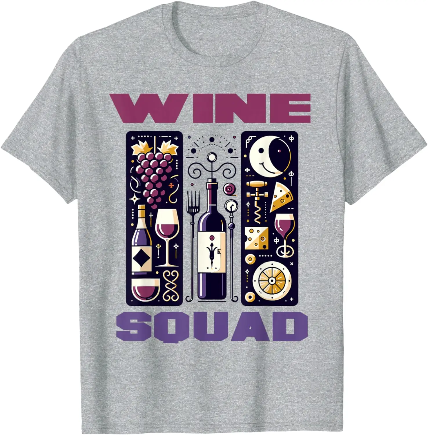 Wine Squad | Connoisseur Wine Shirts for Wine Drinker T-Shirt