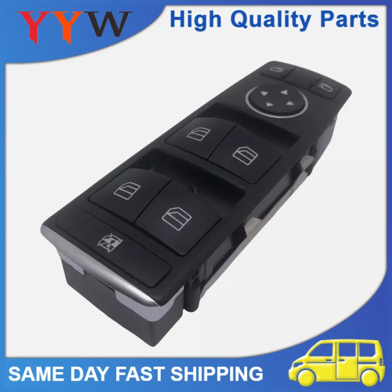 

1PCS Quality Car Master Driver Side Window Door Lock Master Switch Control Panel For Mercedes-Benz W204 W212 C250 C300 E350