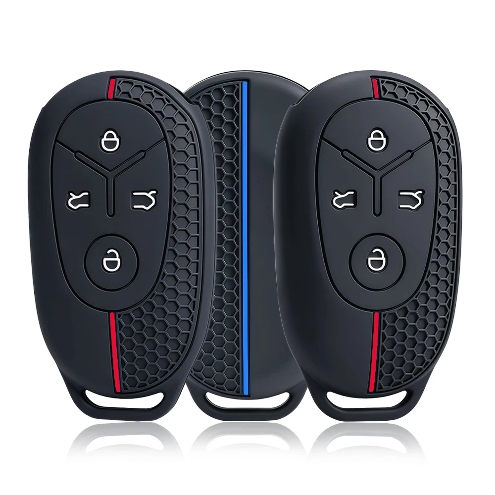 Silicone Key Cover Case Shell For Geely EX2 GEOME Galaxy 2025 Light Star Wishes Exploration Youth Version Accessories