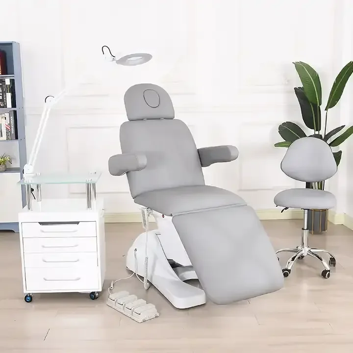 Heiße Behandlung Gesichtsbett Elektrische Massage Wimpern Spa Bett Massage Spa Tisch