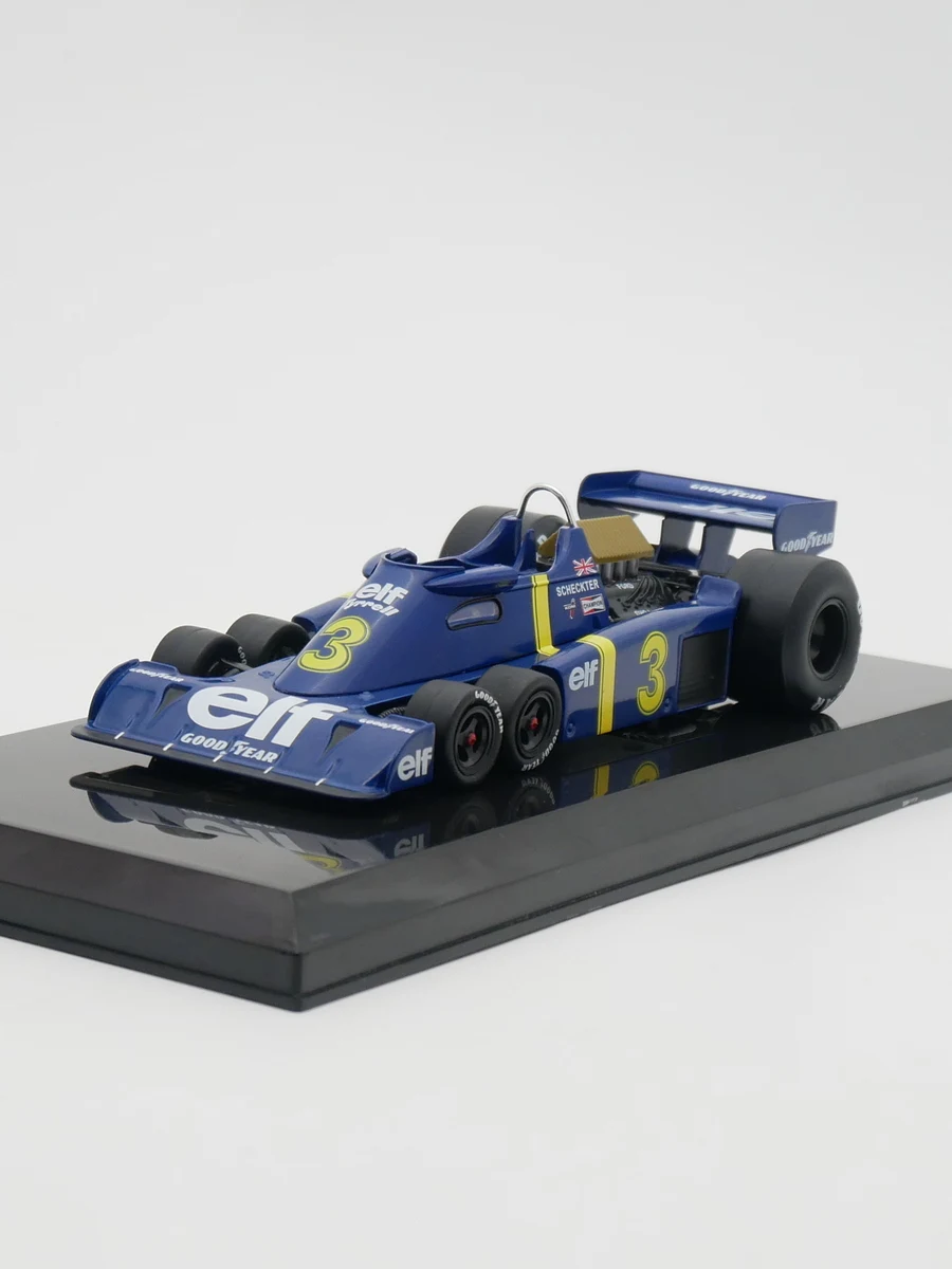 Ixo 1:24 Tyrrell P34 Jody Scheckter 1976 Diecast Car Model Metal Toy Vehicle