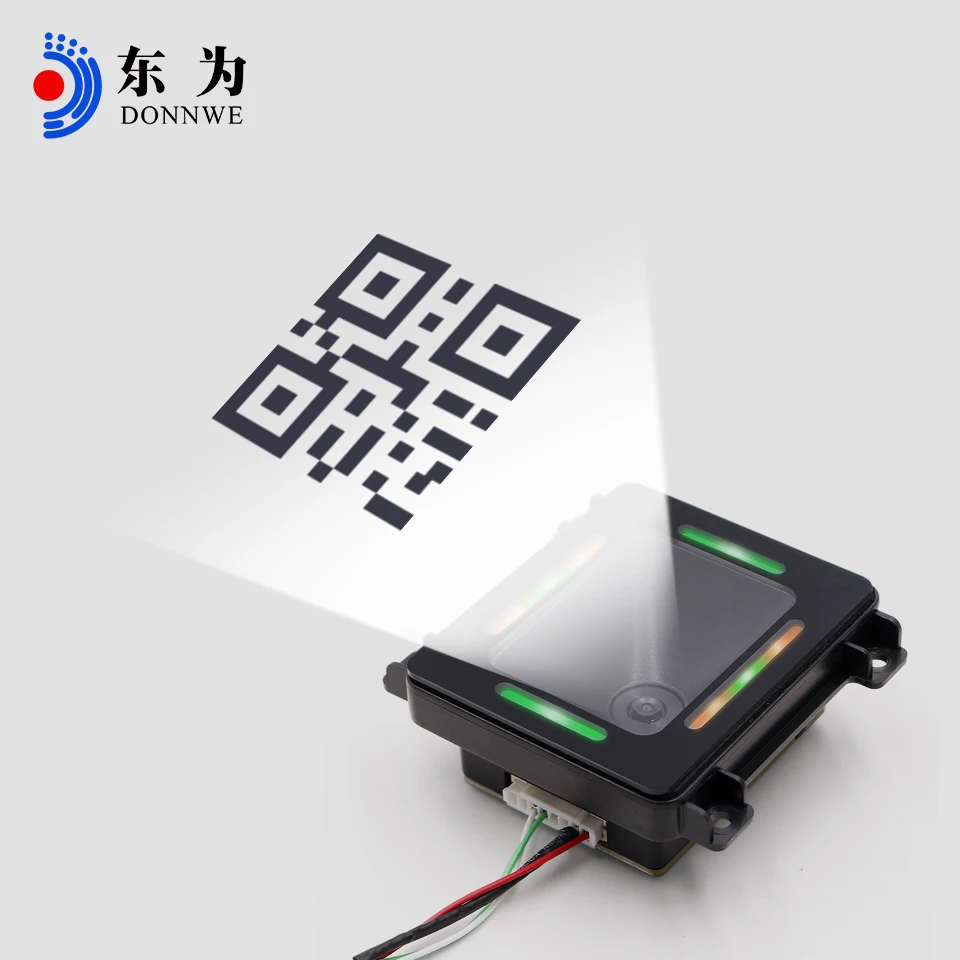 New Upgrade performance Embedded bus ticket validator machine 2D 1D QR Barcode Scanner Module Fixed Mount Stationary Scanner