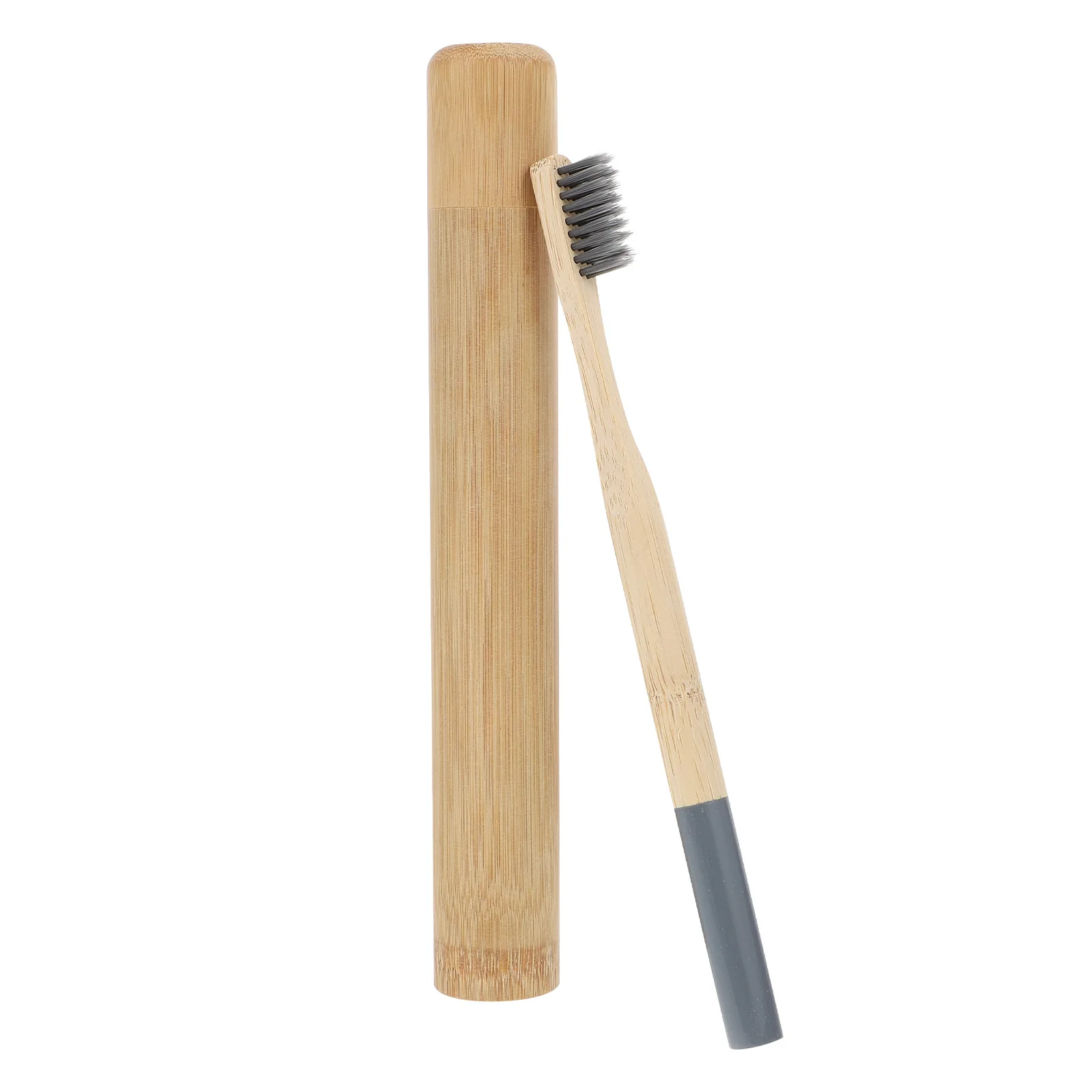 

Bamboo Toothbrush Eco Friendly Travel Teeth Cleaning Oral Care Handle Durable Soft Bristles Long Lasting