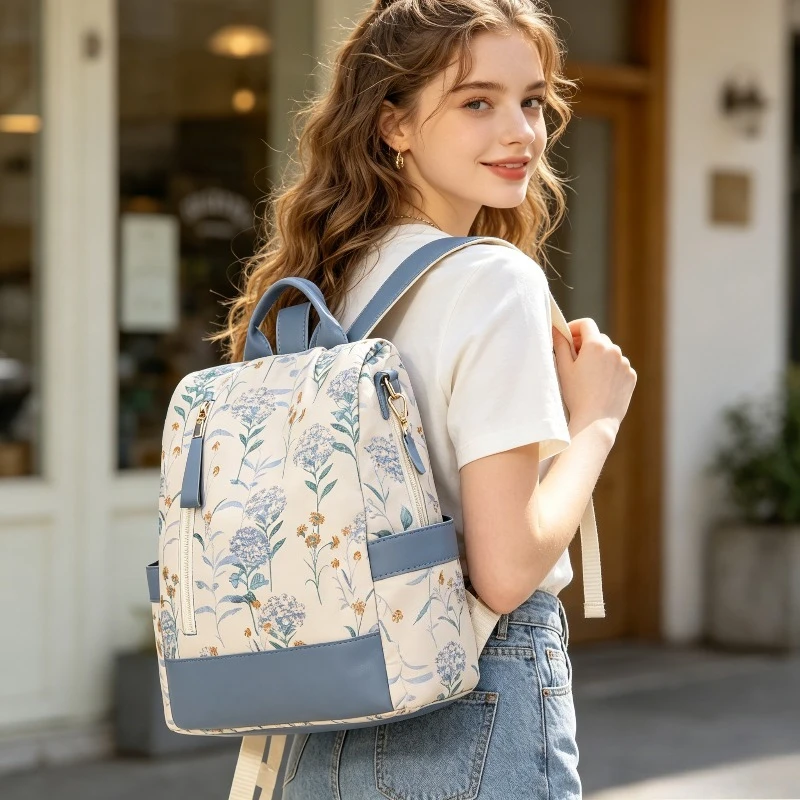 Large Capacity Women's Backpack Multi-Functional Travel Backpack Casual School Bag for Middle High School Students
