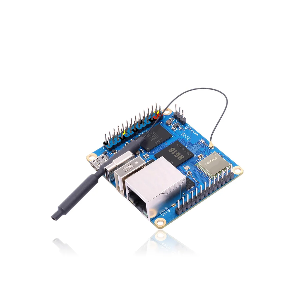 ABEP-For Orange Pi Zero 3 Development Board 2GB+Expansion Board H618 WiFi5+BT 5.0 for Android 12 Debian12 Ubuntu22.04