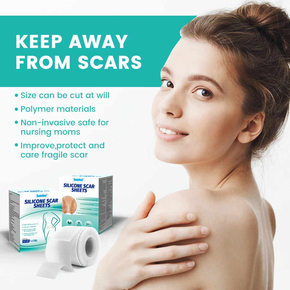10/20Boxes Transparent Roll shaped Outer skin Care Patch Body Health Care