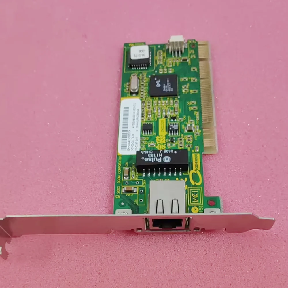Gigabit Network Card 3C905CX-TX-M PCI Interface 3C905CX-TXM Network Card Industrial Computer Equipment Network Card