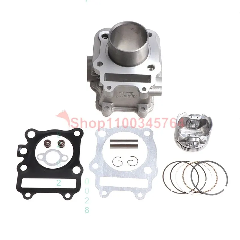 52mm Cylinder Kit for AN125 Vecstar HS125T 125cc Scooter Engine Parts Euro II