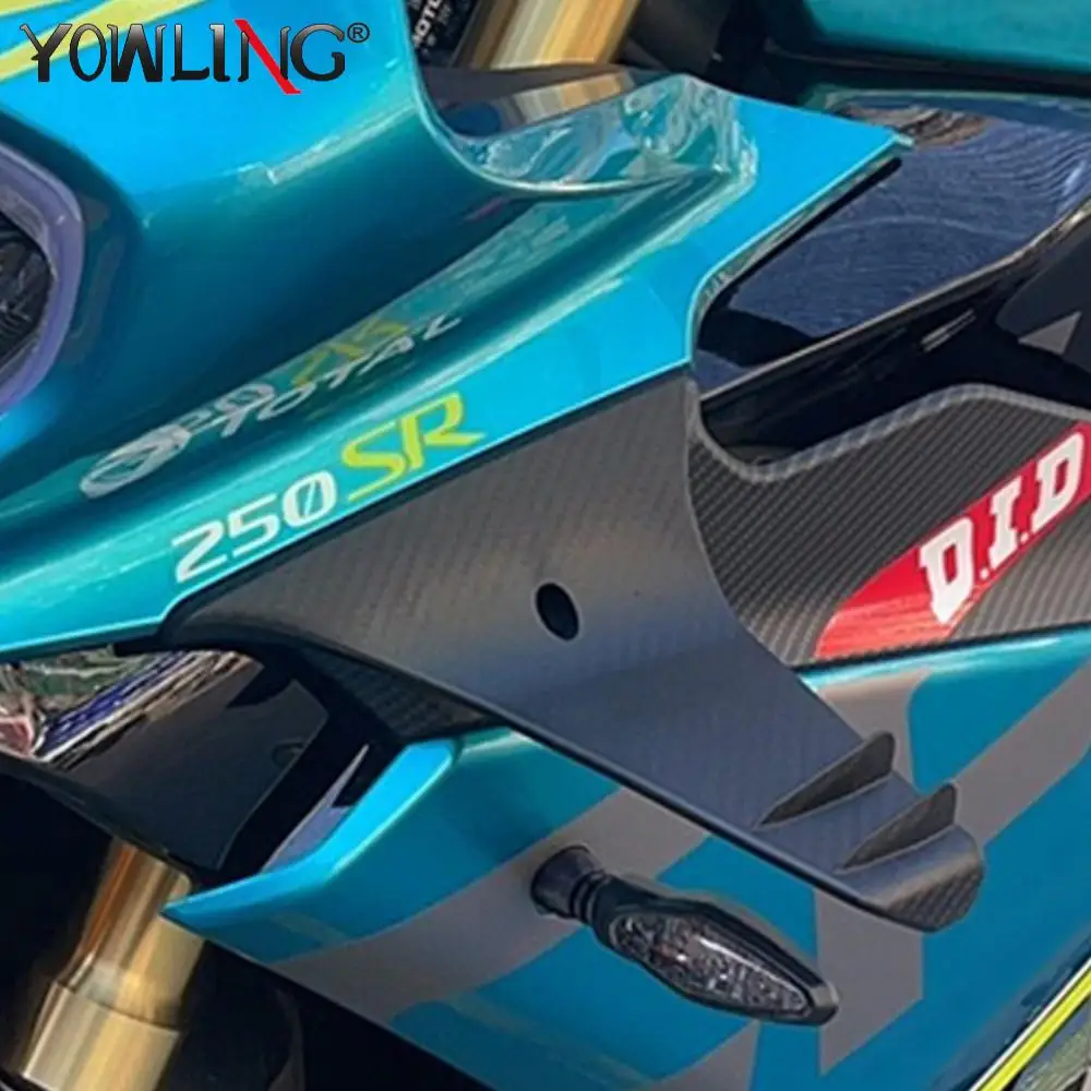 

Motorcycle Accessories Front Fairing Aerodynamic Winglets Dynamic Wing FOR 250SR 2020 2021 250SR CF 300SR 2021-2022