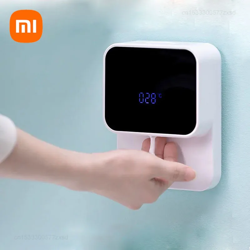 

Инфракрасный датчик Xiaomi Xiaozhi, автоматическое вспенивающее дезинфицирующее средство для рук, Интеллектуальный светодиодный дисплей, быстрое поколение пузырьков, перезаряжаемое