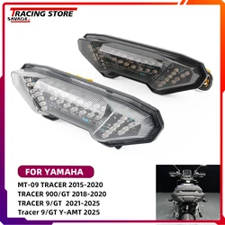 Luz trasera LED para motocicleta para YAMAHA Tracer 700/7/GT Tracer 900/9/GT FZ09 FZ10 FJ09 MT10 MT09 luz de freno de señal de giro LED trasera