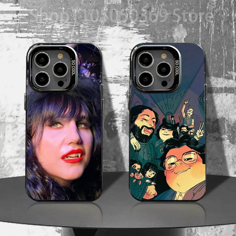 

What We Do in the S-Shadows Phone Case For iPhone 16,15,14,13,12,11,Pro,XS,Max,Plus,Mini,SE4,E Black Matte Shockproof Cover