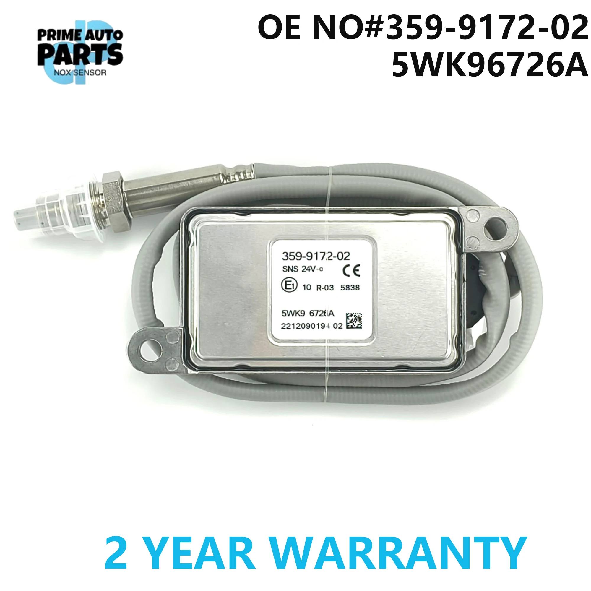 

5WK96726A NEW 24V Nitrogen Oxide Sensor NOx Sensor 359-9172-02 For CAT Caterpillar 359917202