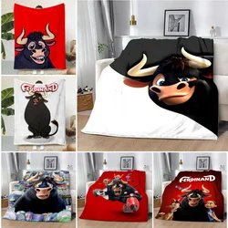 Ferdinand cartoon Printed Blanket Picnic Blankets Warm Blanket Soft and Comfortable Blanket Home Travel Birthday Gift