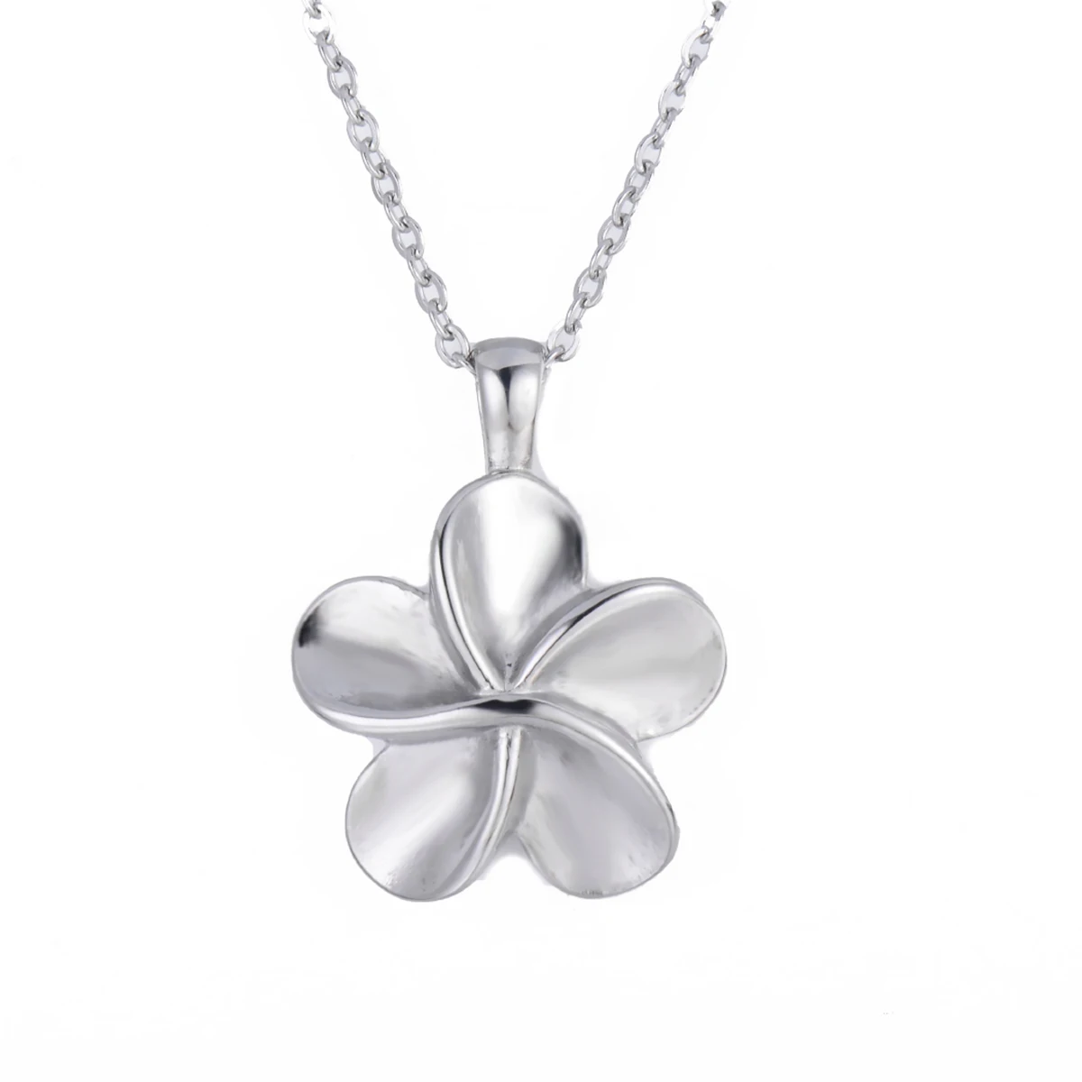 Stainless steel Flower Cremation Ashes Jewelry Cremation Necklace Memorial Locket for Ashes Keepsake Urn Pendants for Women